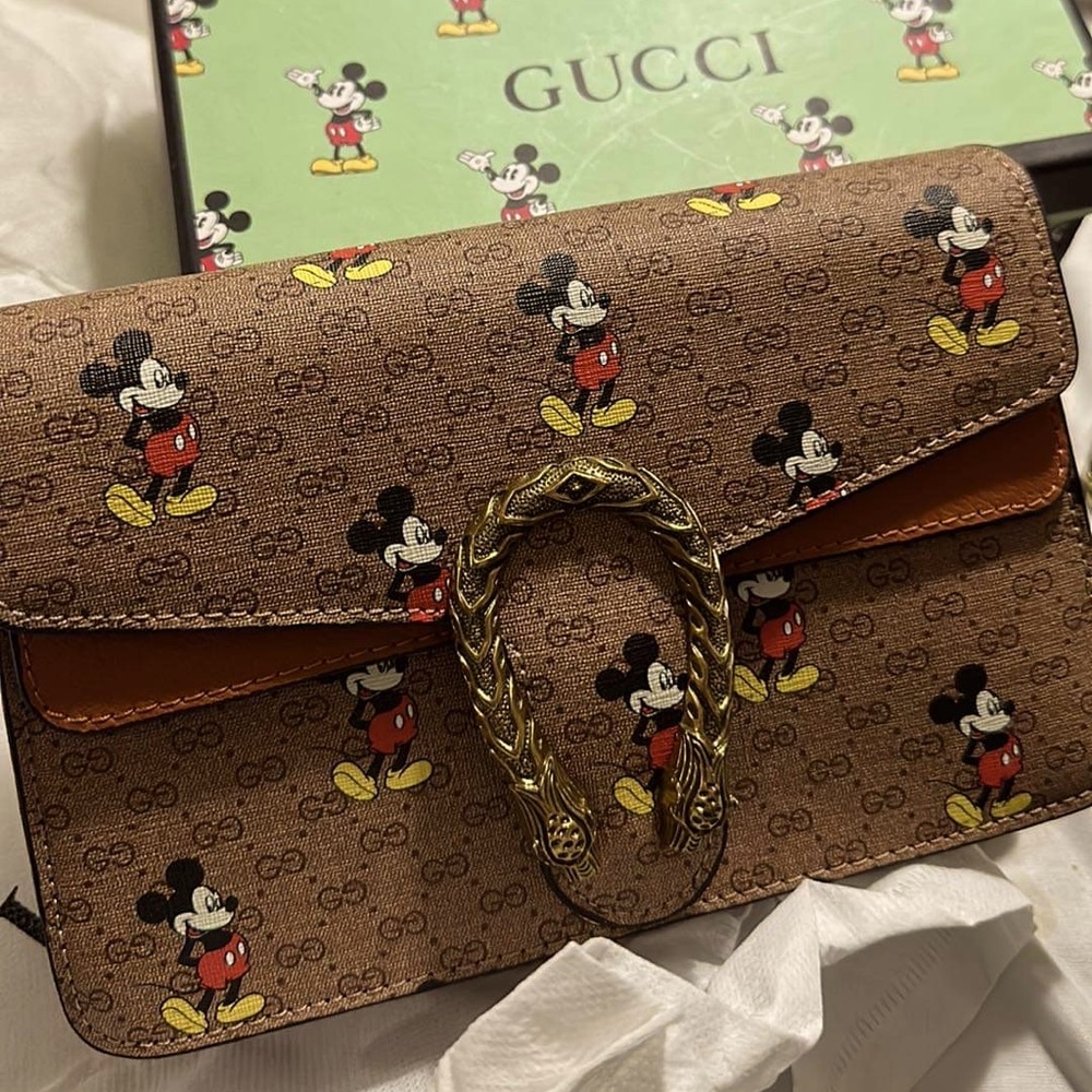 A brown purse